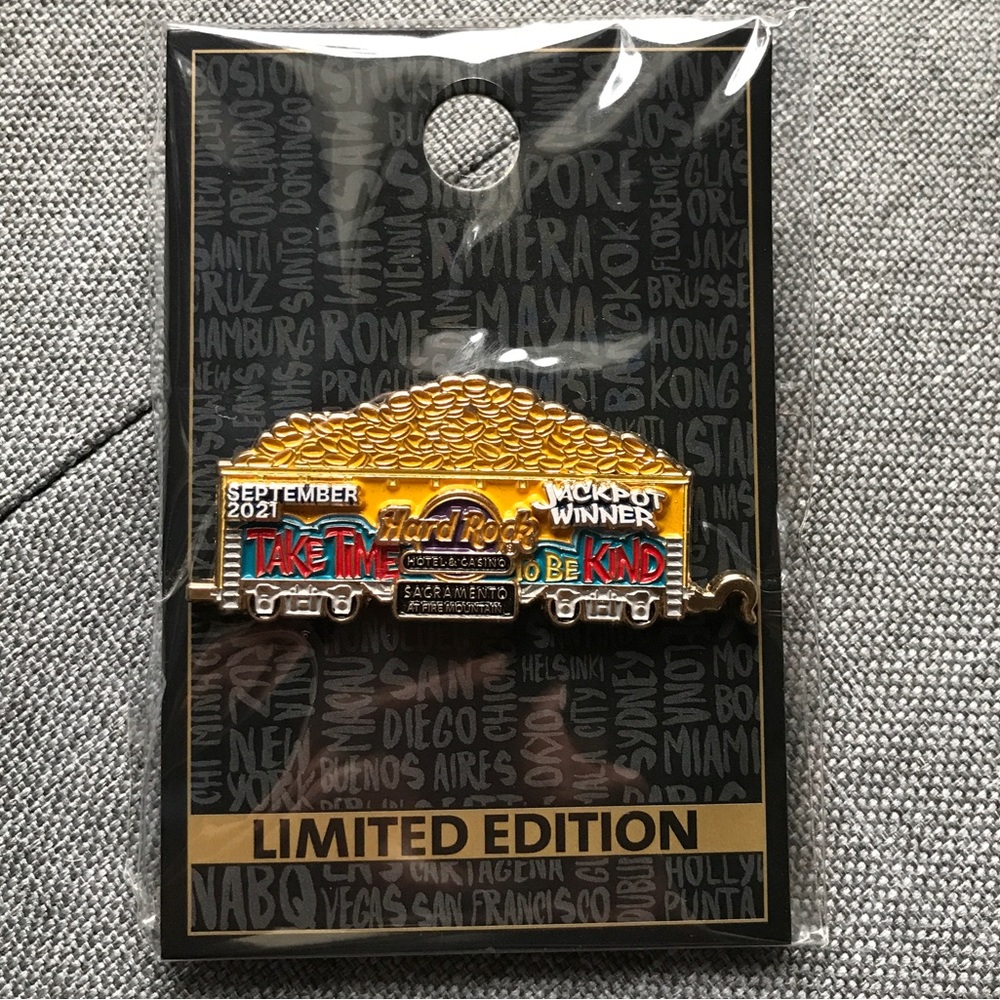 Hard Rock Hotel & Casino Sacramento At Fire Mountain September 2021 Pin
